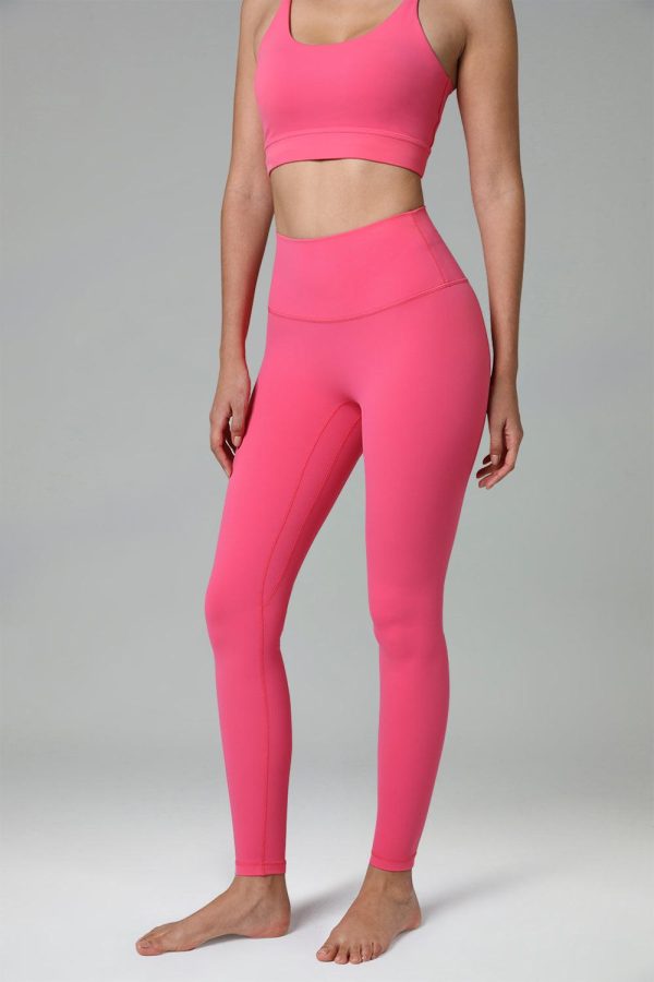 Dreamlux High Waisted No Front Seam Workout Full Length Leggings 28 - Image 8