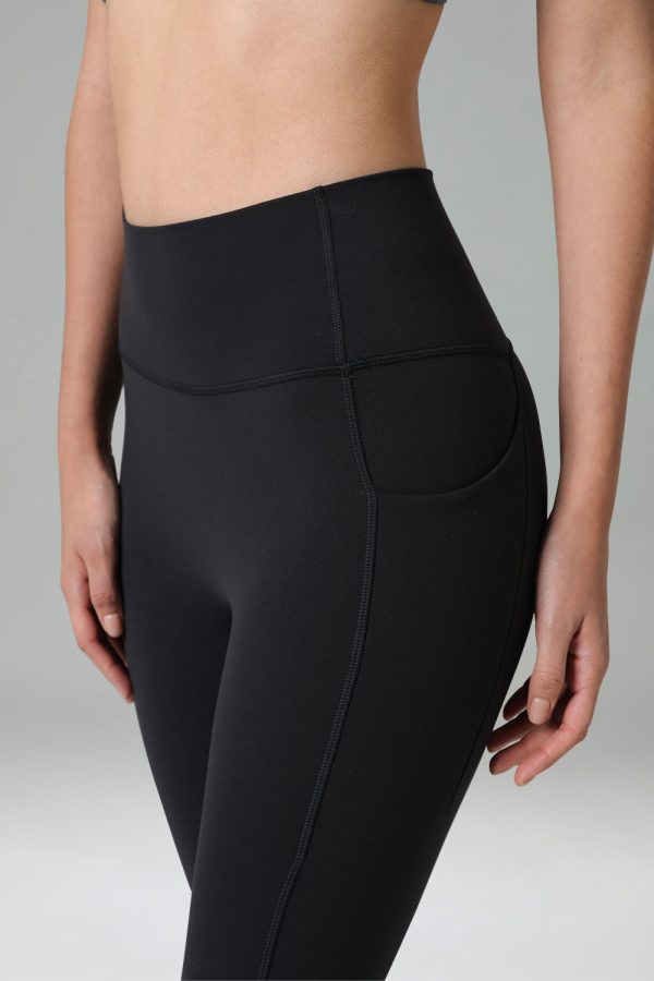 Dreamlux High Waisted No Front Seam Workout 7/8 Leggings w/Pockets - Image 9