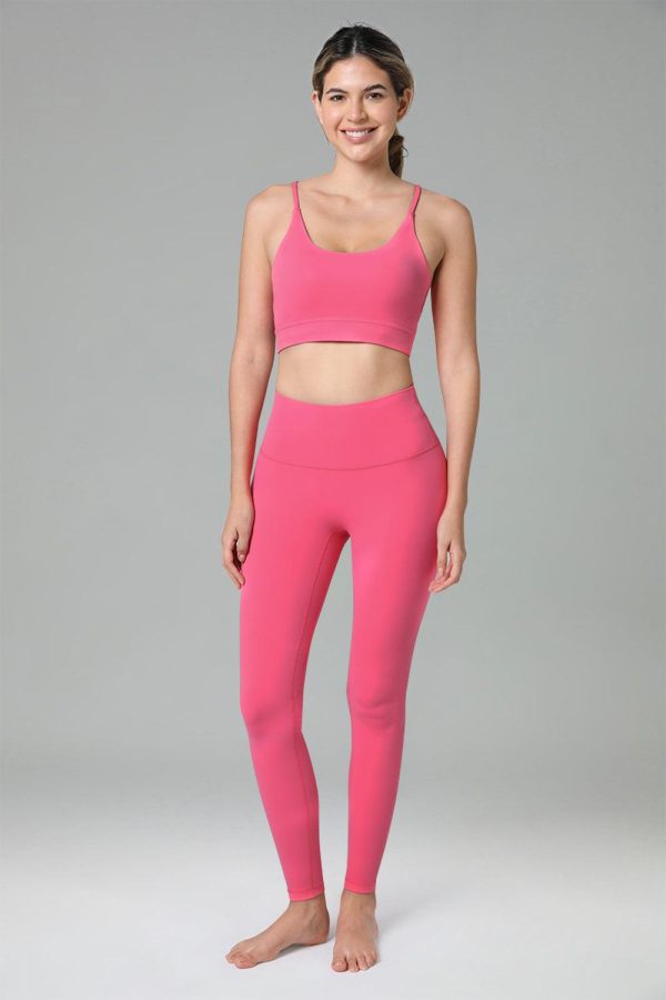 Dreamlux High Waisted No Front Seam Workout Full Length Leggings 28 - Image 6