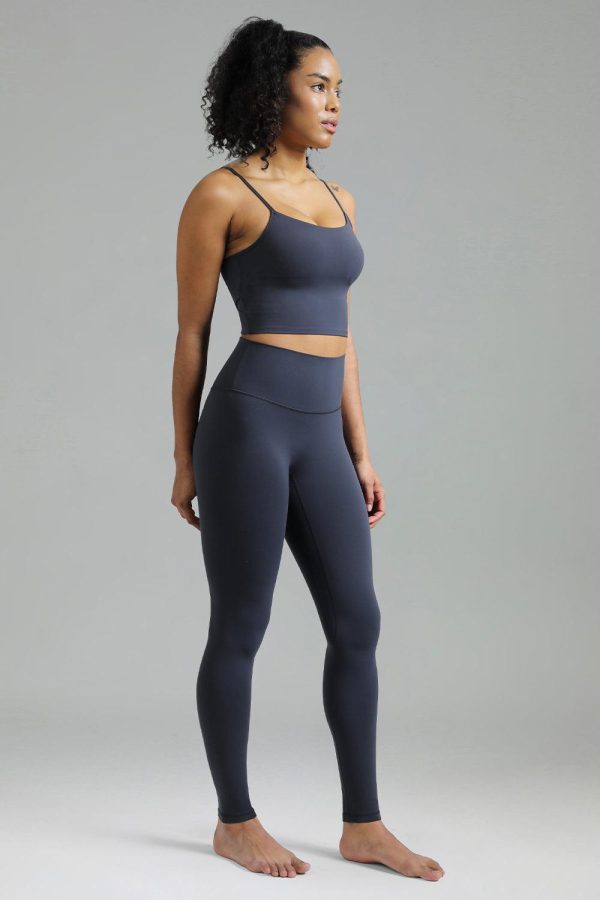 Dreamlux High Waisted No Front Seam Workout Full Length Leggings 28 - Image 34