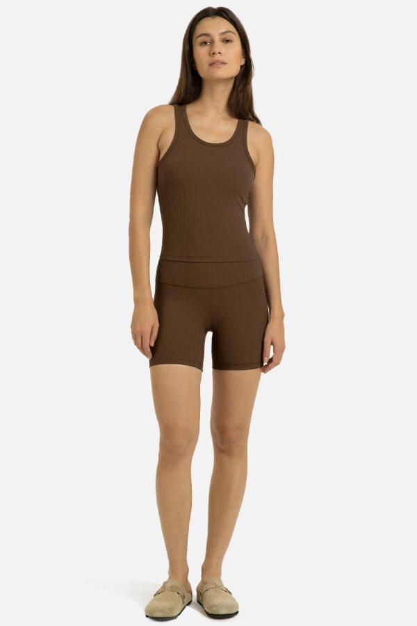 Dreamlux Buttery Soft Ribbed Cropped Leggings 6 - Image 37