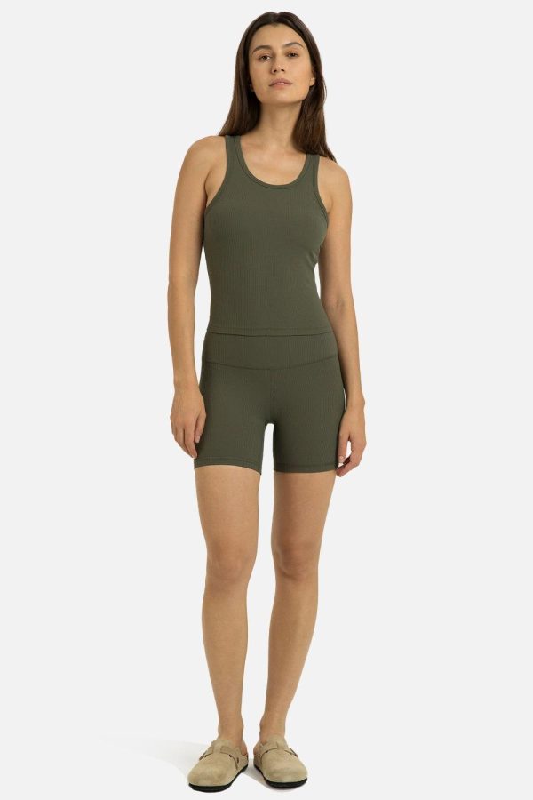 Dreamlux Buttery Soft Ribbed Cropped Leggings 6 - Image 47