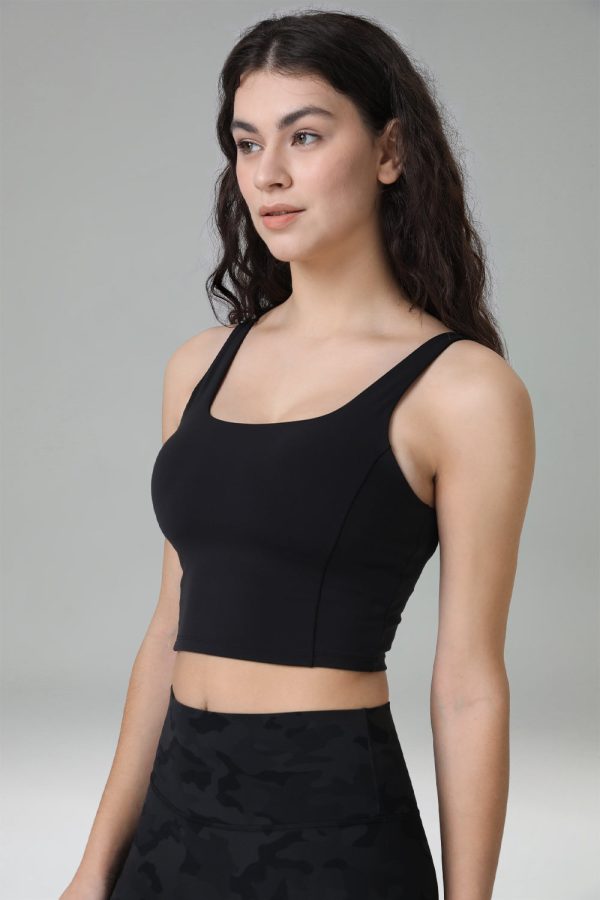 Dreamlux Criss-Cross Back Sports Bra Top - Image 2