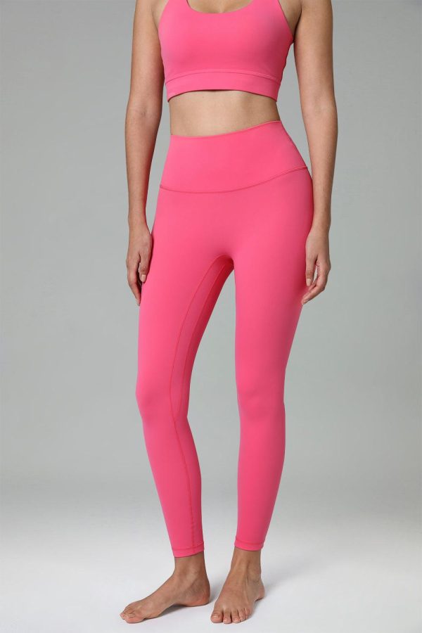Dreamlux High Waisted No Front Seam Workout 7/8 Leggings 25 - Image 12