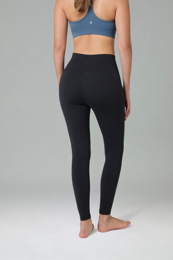 Dreamlux High Waisted No Front Seam Workout 7/8 Leggings w/Pockets - Image 11