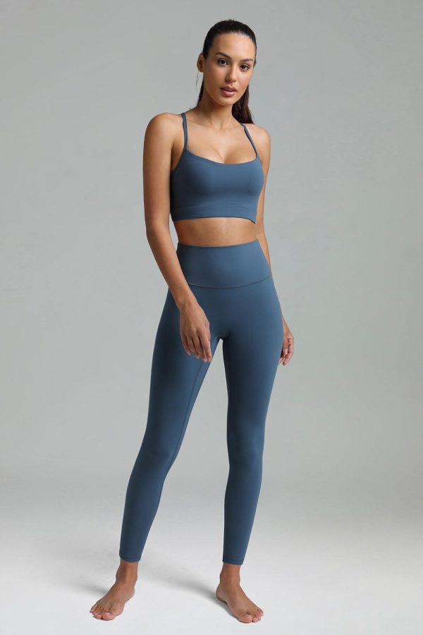 Dreamlux High Waisted No Front Seam Workout 7/8 Leggings 25 - Image 26