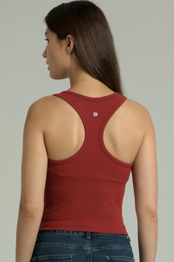 Dreamlux Ribbed with Built-in Shelf Bra Tank - Image 15